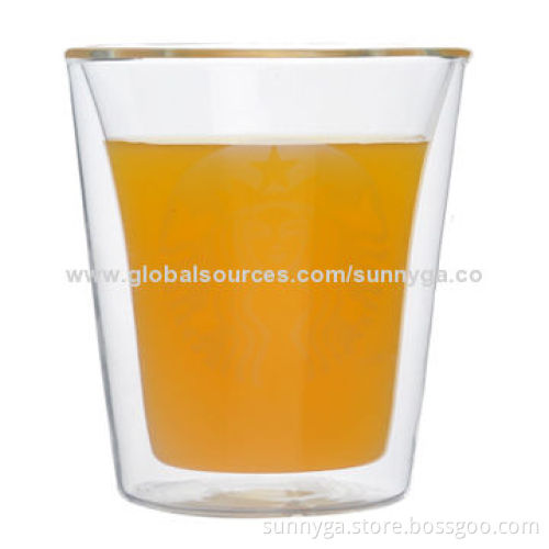 High-quality Double Wall Glass with 339mL Capacity